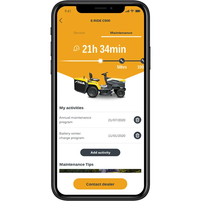 Stiga Estate E-ride C500