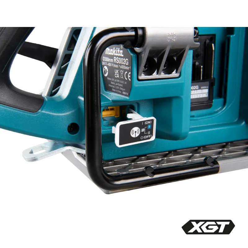 Akumuliatorinis diskinis pjūklas MAKITA RS002GZ 40V Max XGT