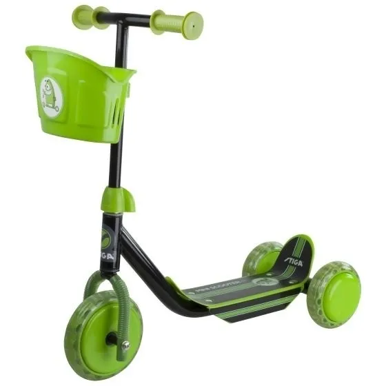 Triratis paspirtukas Stiga Scooter Mini Kid (juodas) Triratis paspirtukas