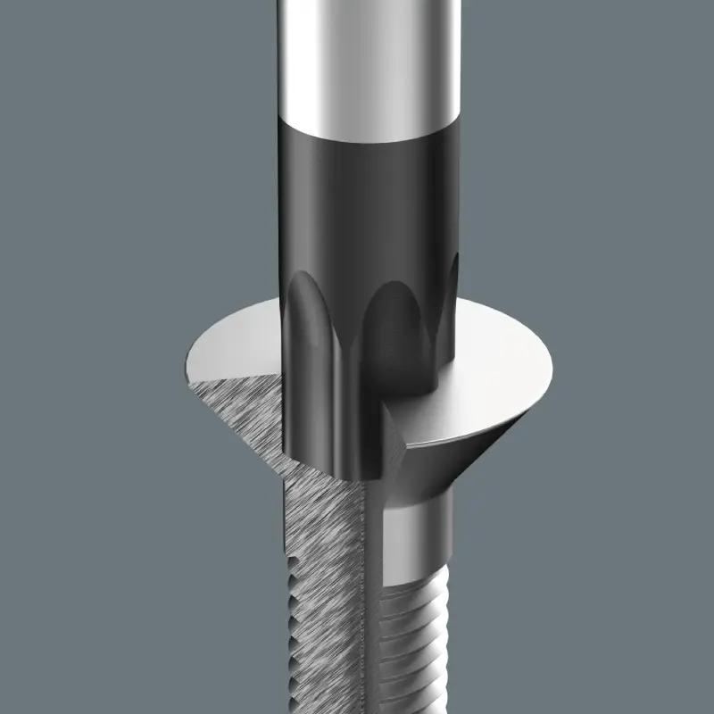 Atsuktuvų rinkinys WERA Big Pack 30014 (4) TORX rakto pavyzdys